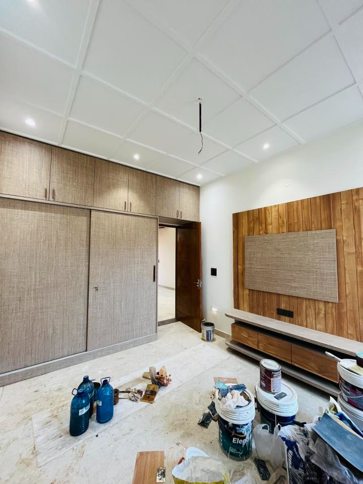 Residential house construction site work in Dehradun Uttarakhand