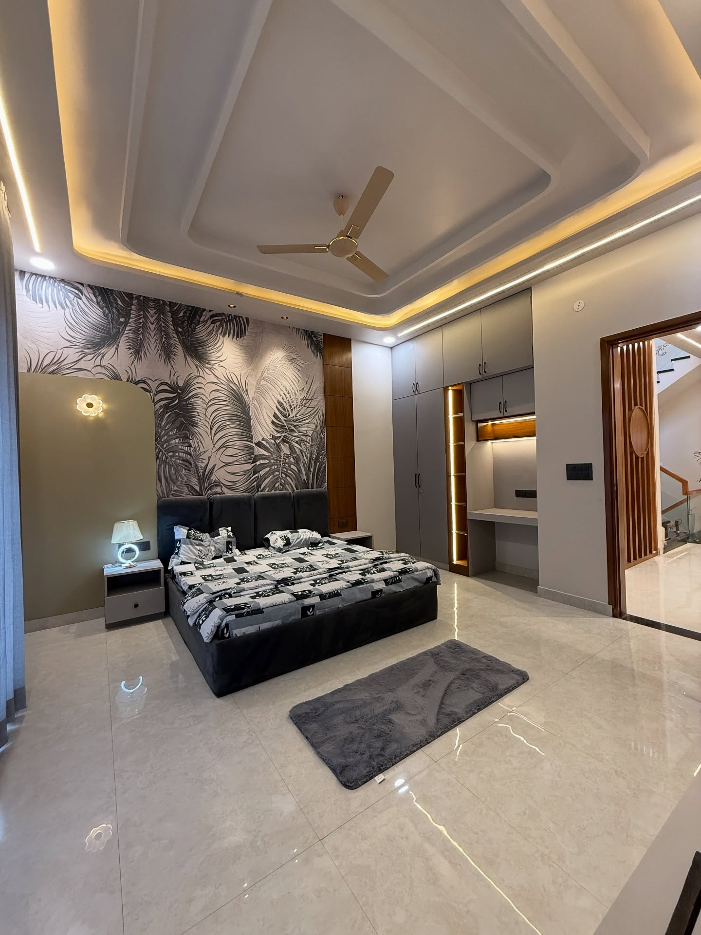 Modern home interior and construction project in Mohkampur Dehradun